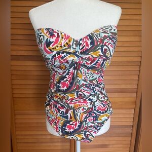 Anne Cole Strapless Bathing Suit, NWT, Size 16